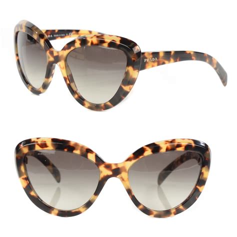 prada women tortoise aviator sunglasses|prada cat eye tortoiseshell sunglasses.